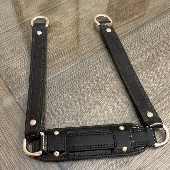 Coach Replacement Strap Black Patent Style #F17656 Ashley OP ART - Picture 2 of 16